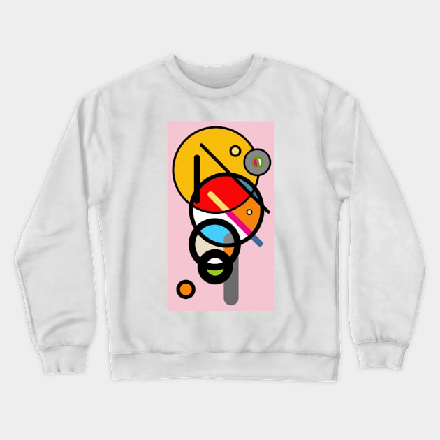 Expressive automatism abstract 5232 Crewneck Sweatshirt by artsale